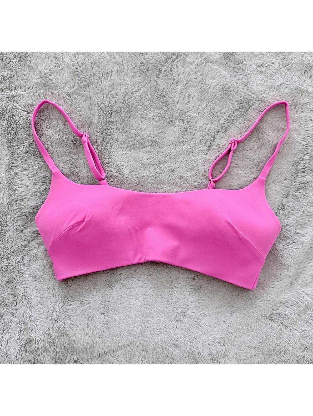 Victoria's Secret Pink Adjustable Strap Swim Top M